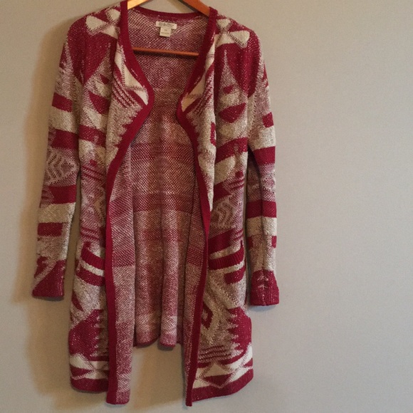 Lucky Brand Sweaters - Lucky Brand Aztec Sweater Cardigan Size XS